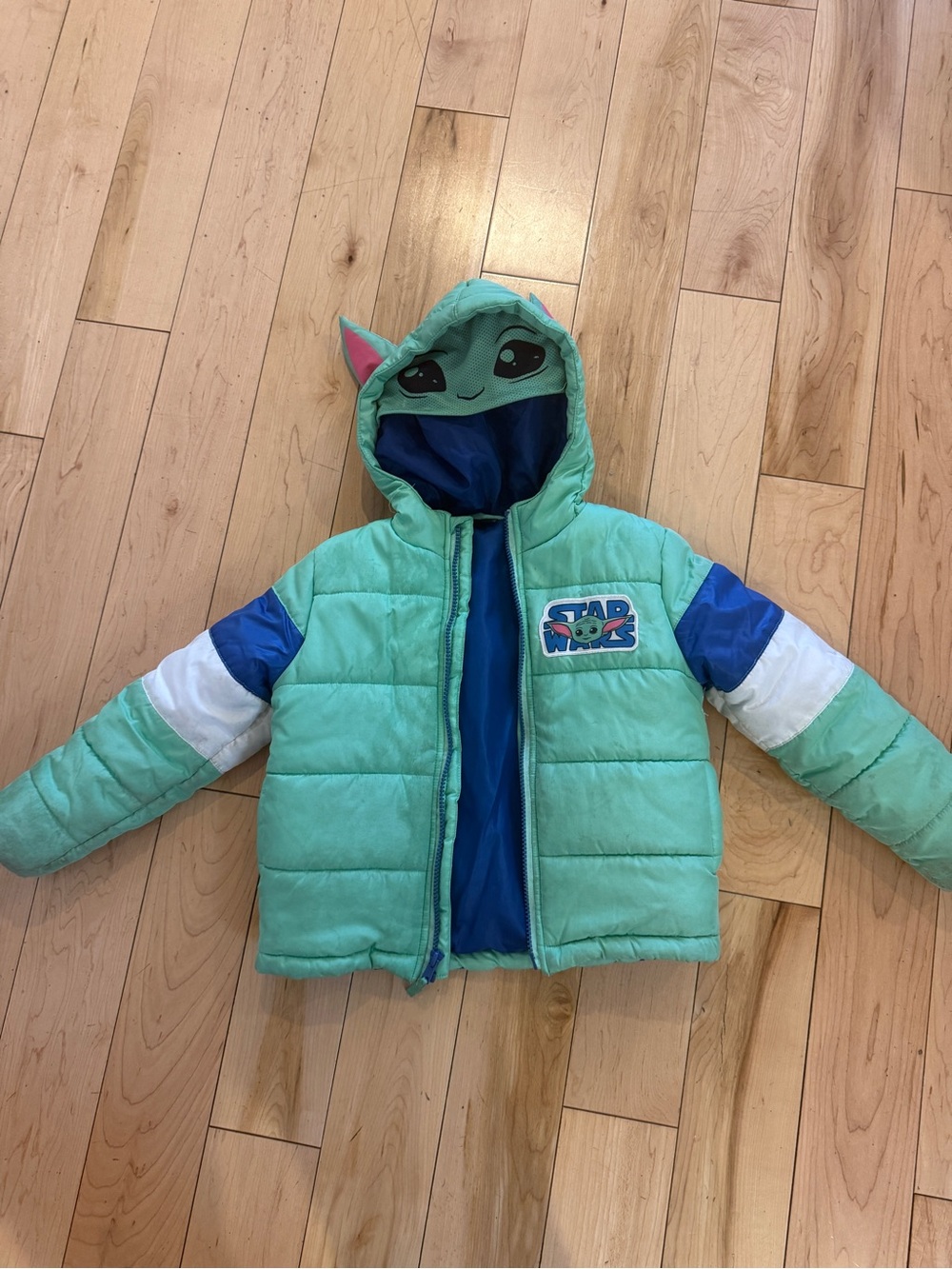 Vintage Orginal Star Wars Yoda Jacket. From the 90s I believe.